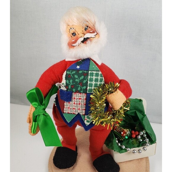 Annalee Doll 1997 Trim Time Santa 9"  Christmas Holiday Decoration - Picture 2 of 16